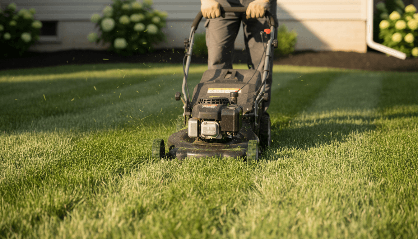 Mow and Grow lawn mowing service in Collegeville